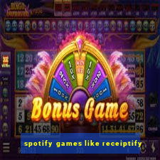 spotify games like receiptify